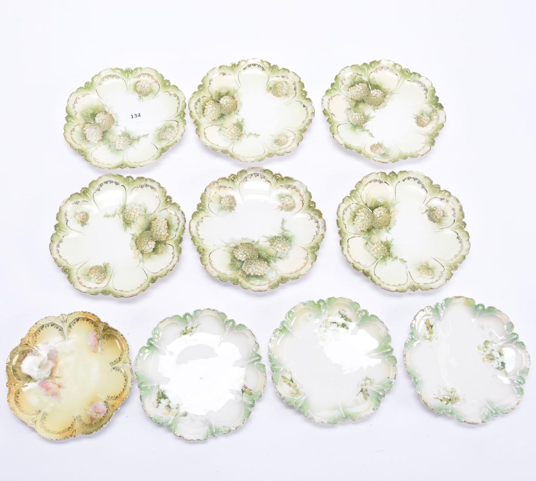 (10) Dessert Plates, R.S. Prussia (1 of 5)