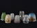 (7) Assorted Art Glass Light Shades