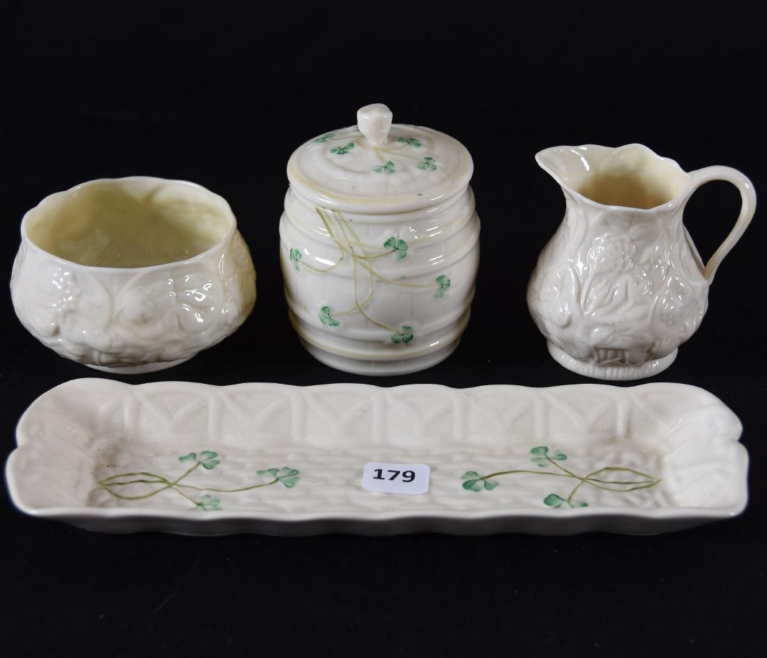 (4) Irish Belleek Items (1 of 2)