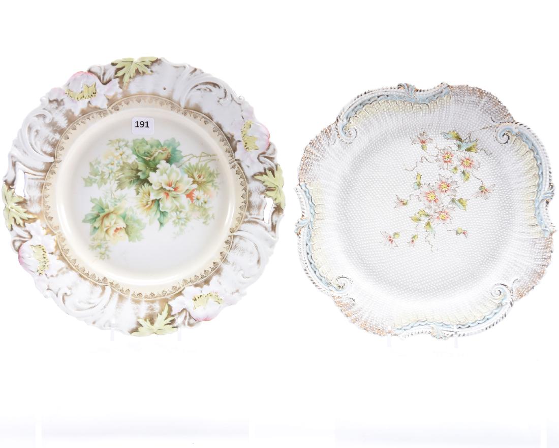 (2) Unmarked Prussia Plates (1 of 2)