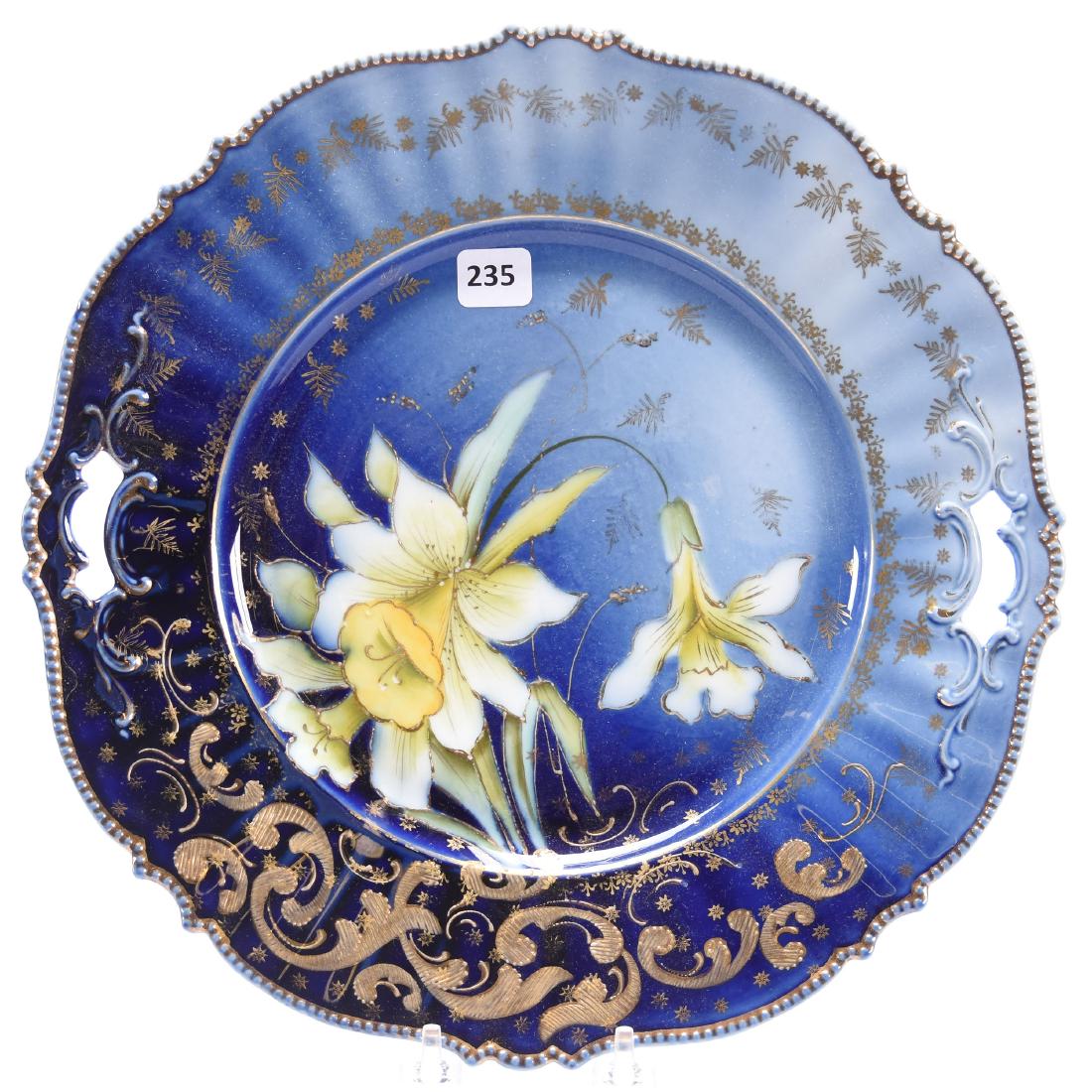 Unmarked R.S. Prussia Two Handled Cake Plate, 1 (1 of 2)