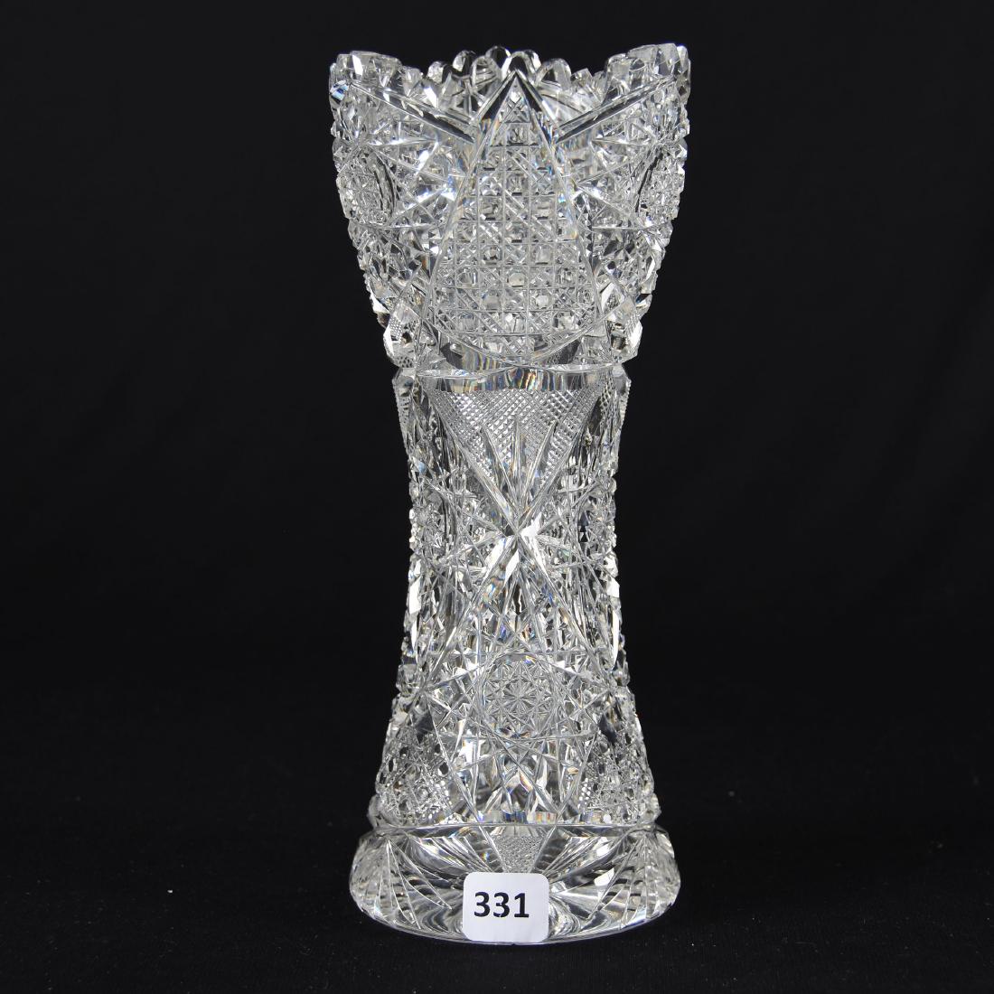 Vase, American Brilliant Cut Glass (1 of 2)