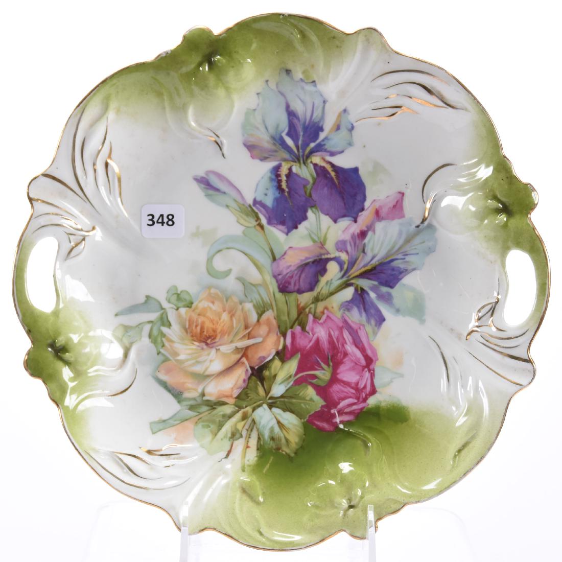 Two Handled Cake Plate, Unmarked Germany (1 of 2)