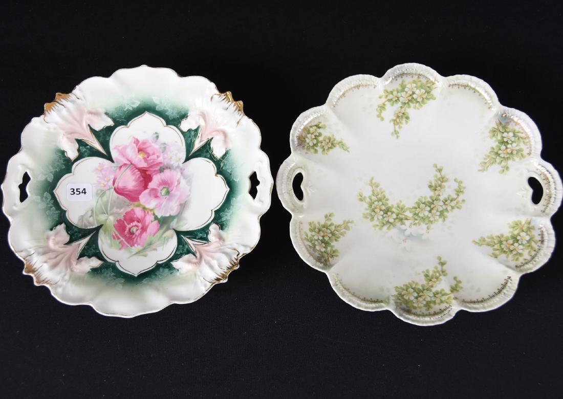 (2) Cake Plates, Marked R.S. Prussia (1 of 3)