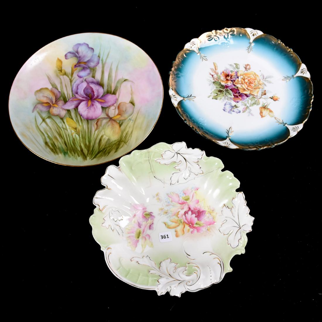 (3) Porcelain Items (1 of 4)