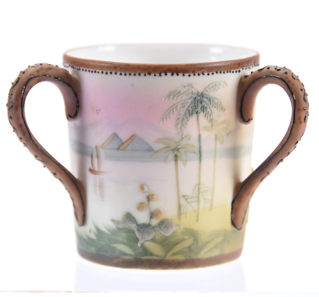 Three Handled Toothpick Holder, Nippon (1 of 3)