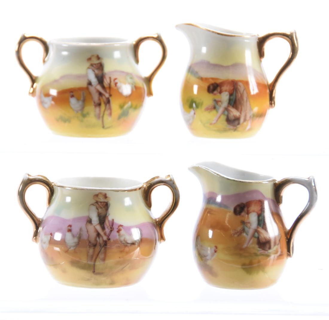 (2) Cream & Sugar Sets, Royal Bayreuth (1 of 3)