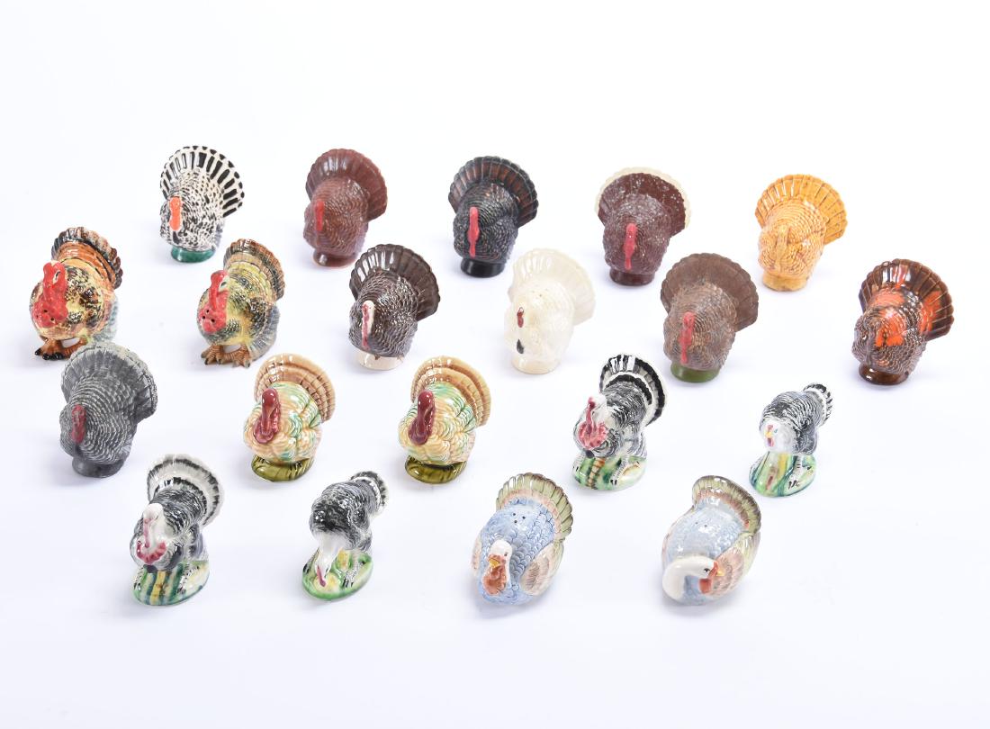 (20) Assorted Salt & Pepper Shakers, Turkey (1 of 3)