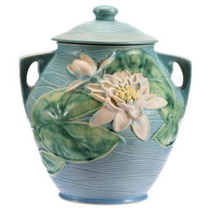 Roseville Art Pottery Cookie Jar #1