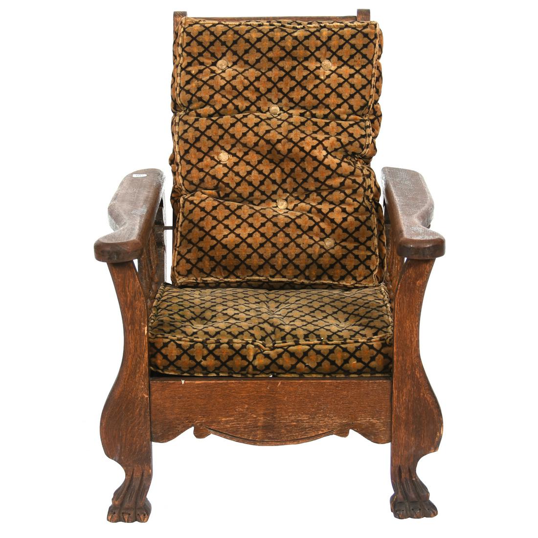 Salesman Sample Child Size Oak Morris Chair Sep 07 2019
