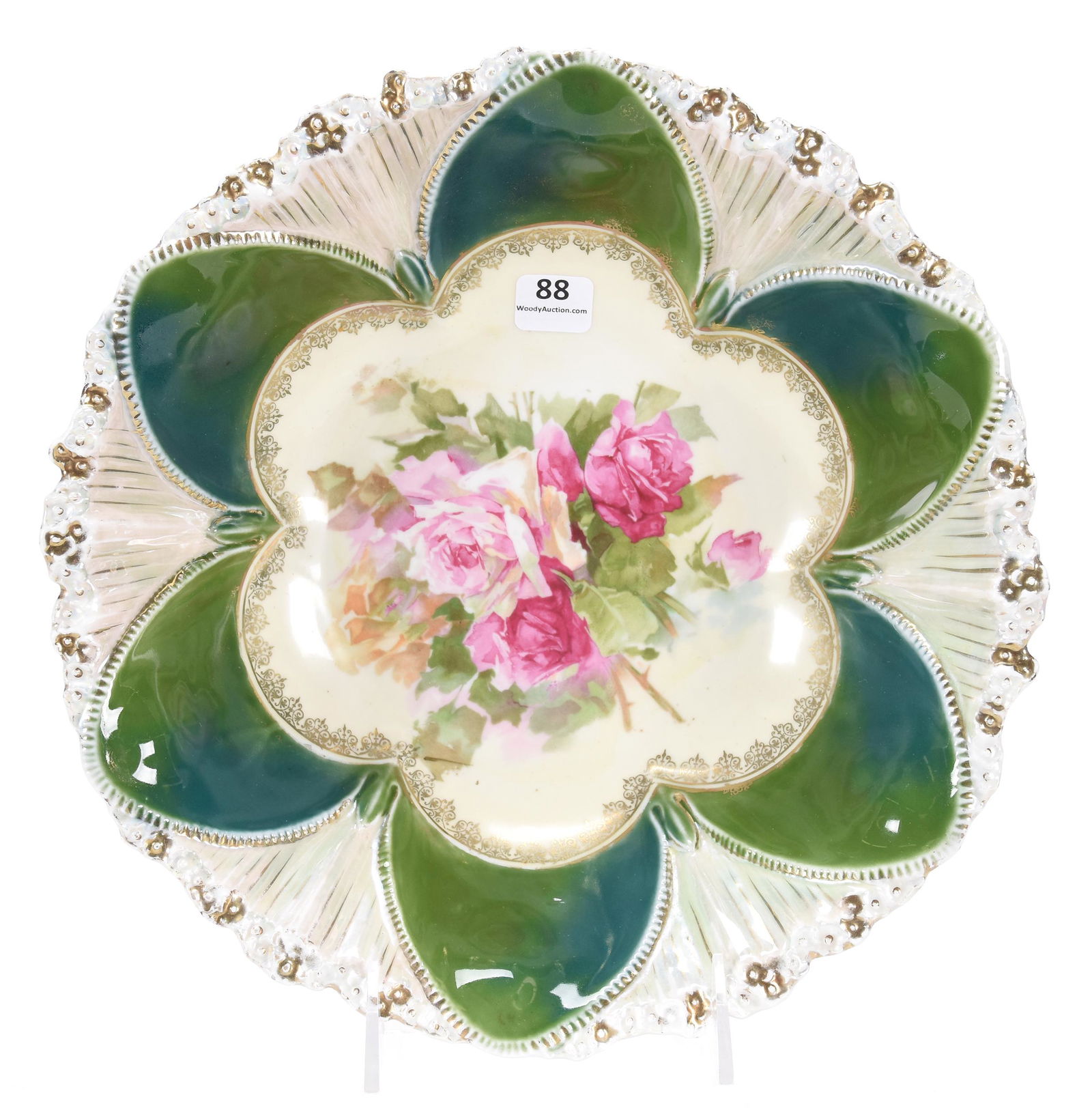 Bowl, marked R.S. Prussia, mold 91 (1 of 3)