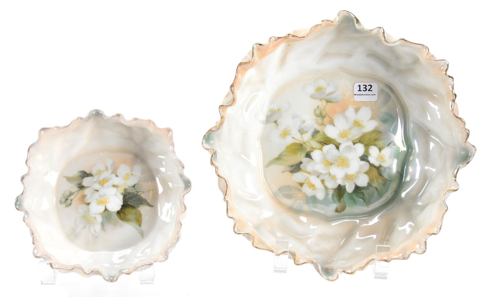 (2) Bowls, marked R.S. Germany, Cabbage mold (1 of 3)