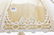 Bent panel slag glass table lamp - 2