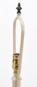Bent panel slag glass table lamp - 4