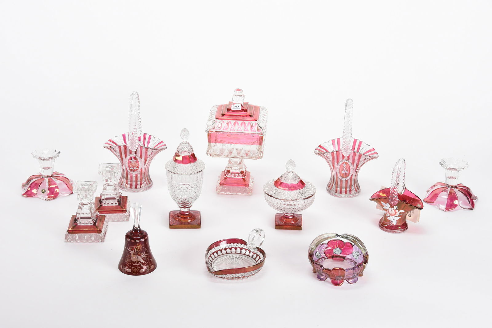 (13) Westmoreland ruby flash items (1 of 6)