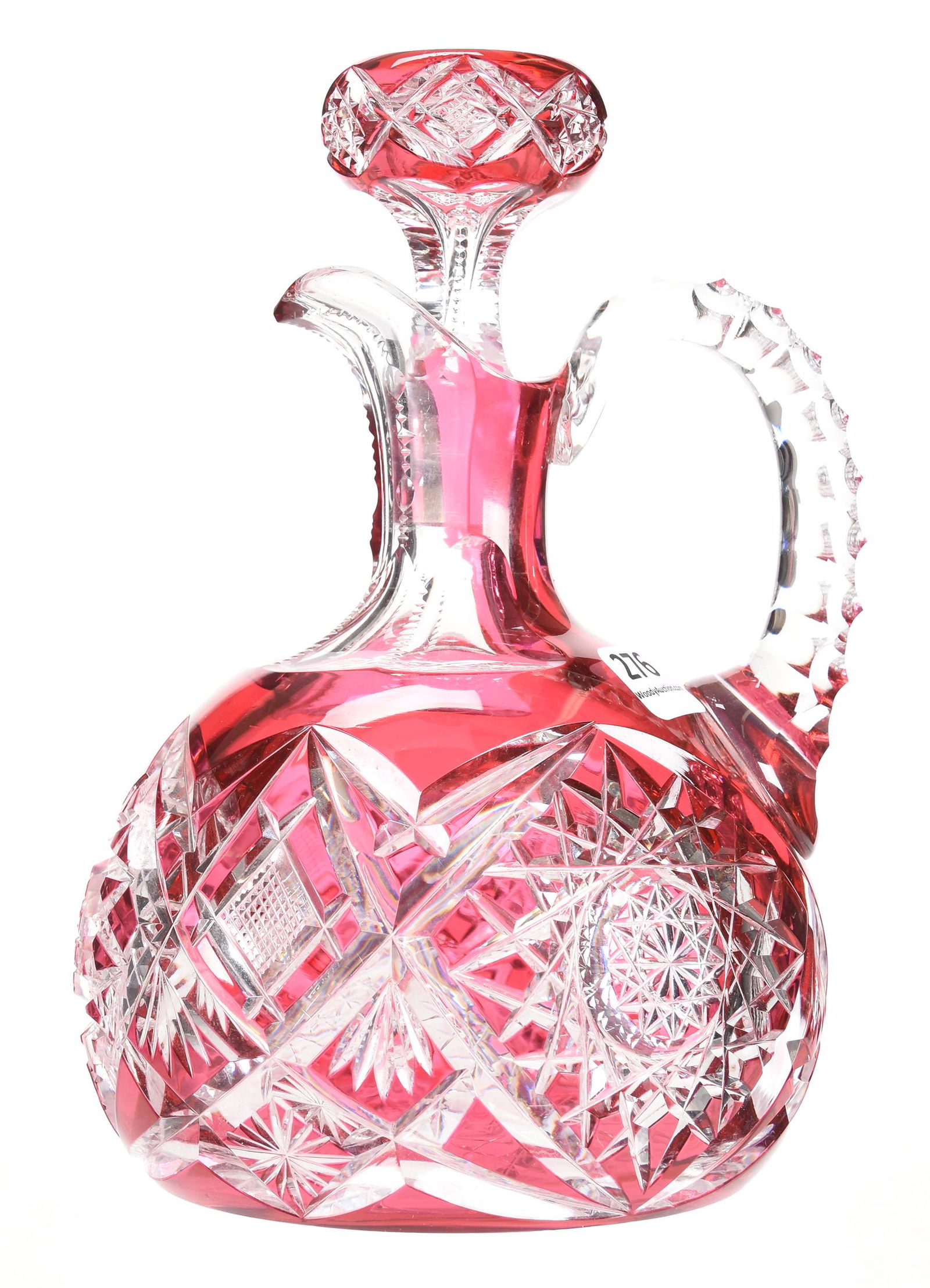 Decanter by Val St. Lambert, BPCG, design 3863/17 (1 of 3)