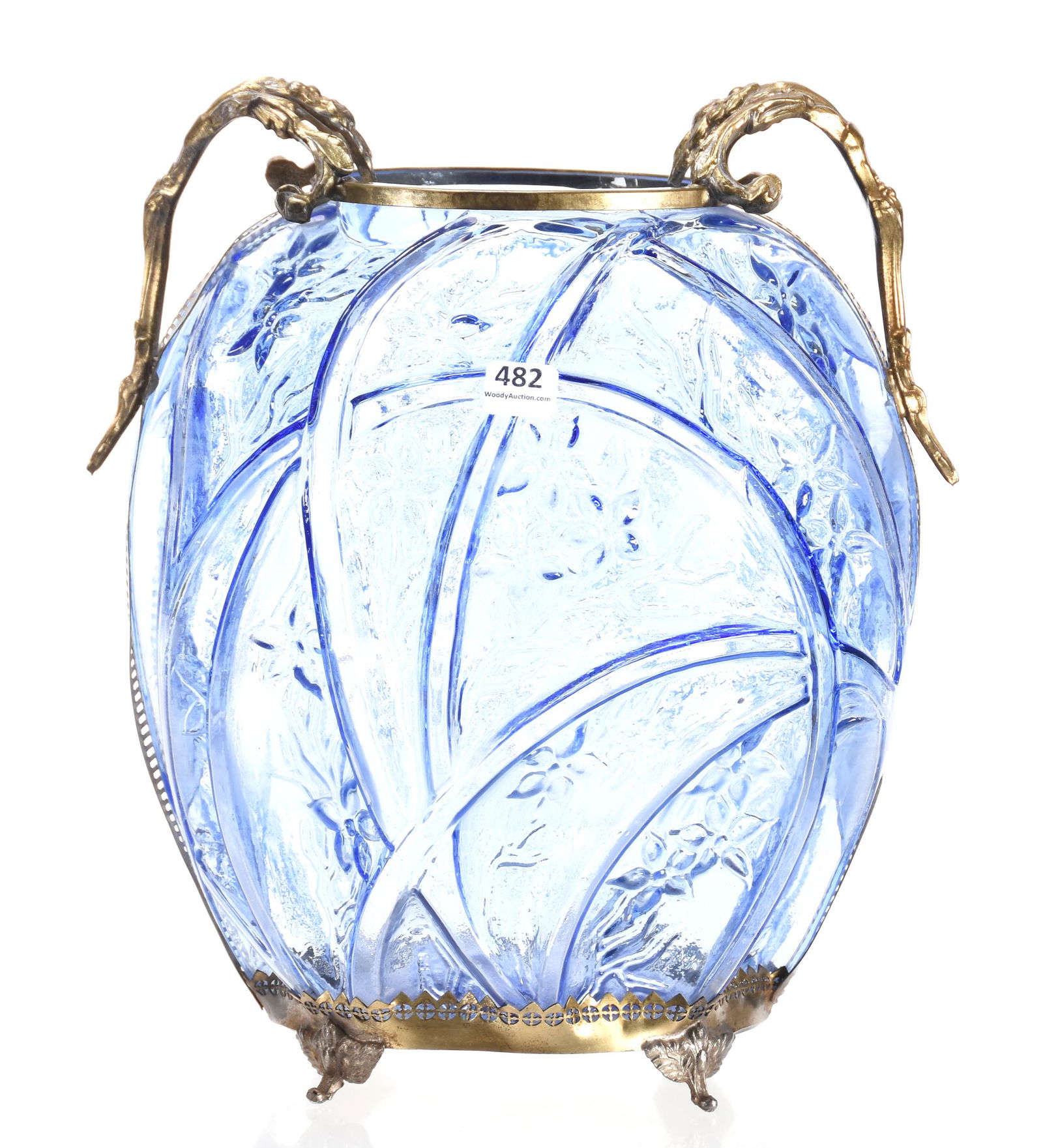 Vase, Martele pattern by Consolidated line #700 (1 of 3)