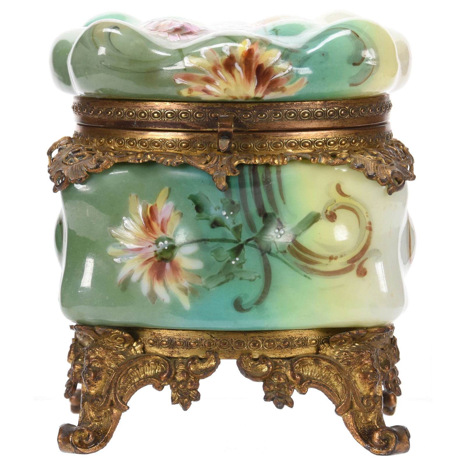 For Auction Wave Crest Banner Mark Dresser Box Egg Crate Mold
