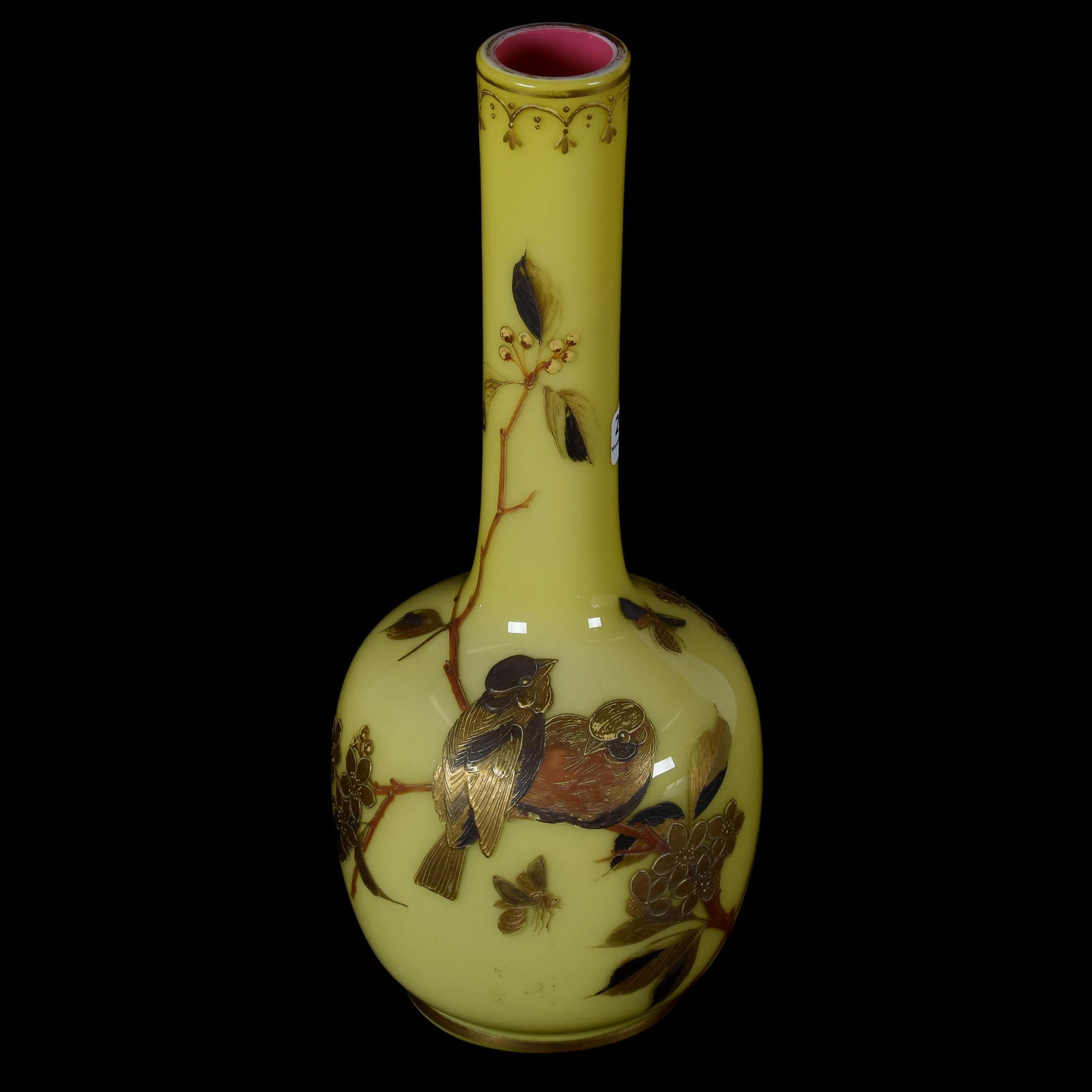 Vintage Art Glass Vases Garnitures For Sale Antique Art Glass