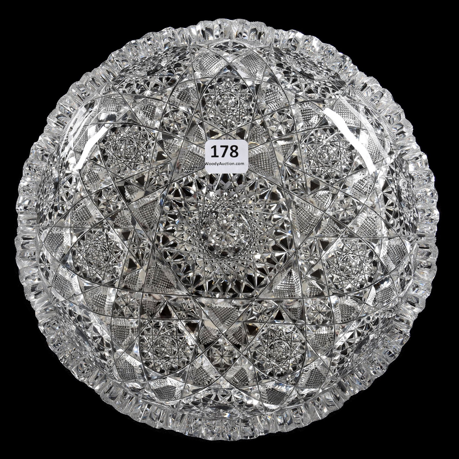Low Bowl, ABCG, Arcadia Type Design: Low Bowl, ABCG, Arcadia Type Design, 2" X 8", One Small Tooth Nick, Mike & Mary Ann Callahan, OK