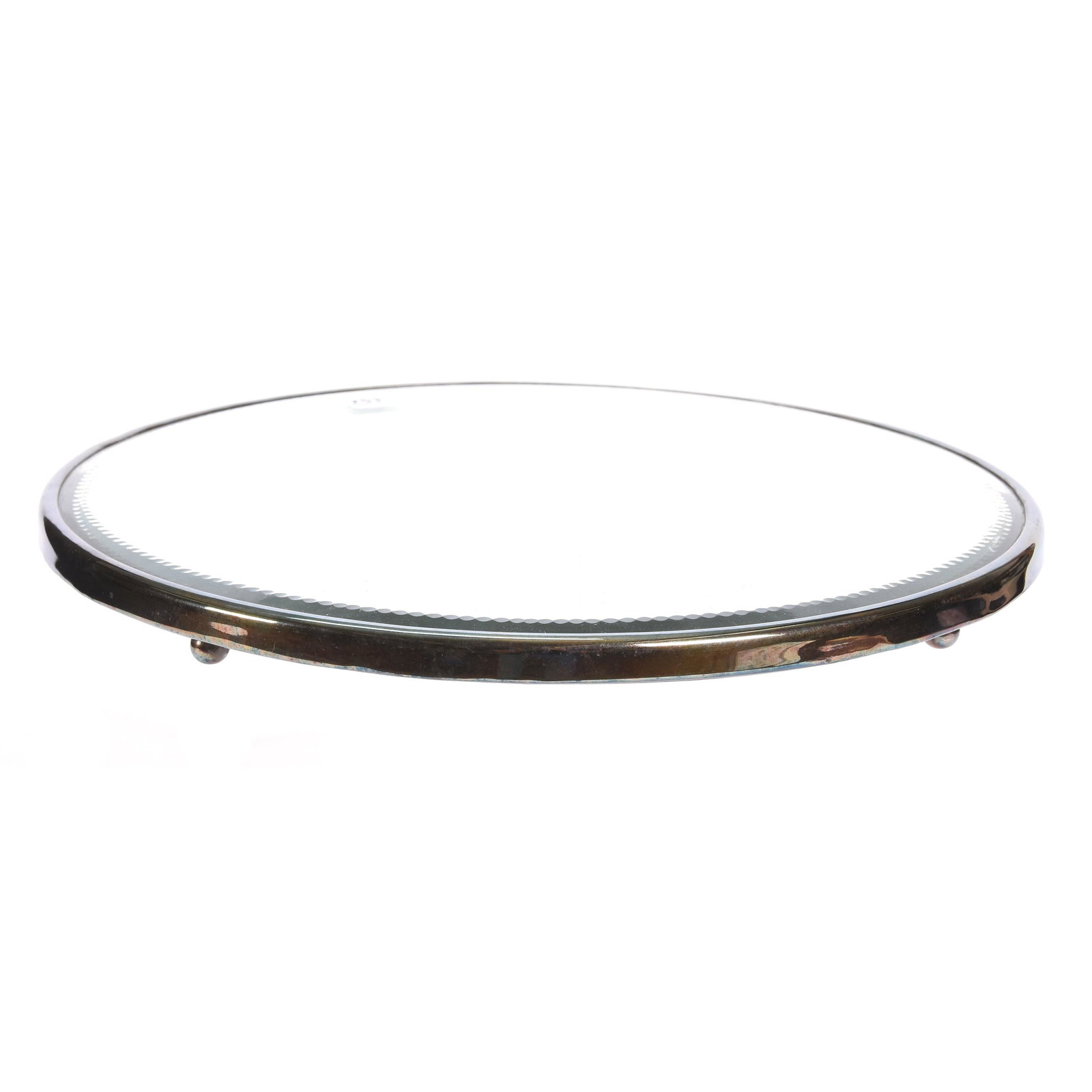 Mirror Plateau, Beveled: Mirror Plateau, Beveled, 14", Mike & Mary Ann Callahan, OK