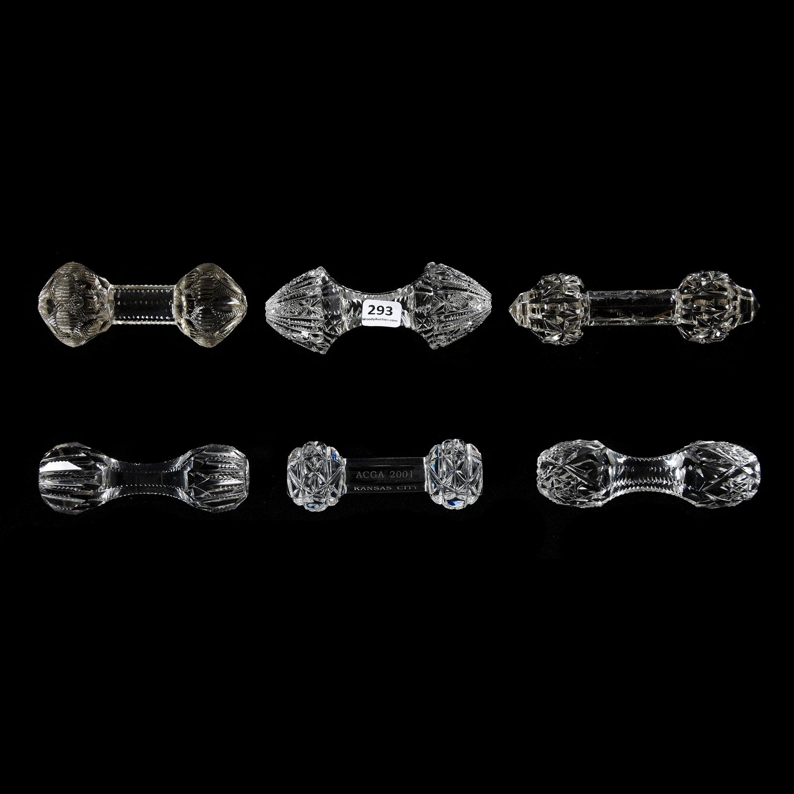 (6) Assorted Knife Rests: (6) Assorted Knife Rests, Various Shapes and Patterns, Includes One ACGA Souvenir, Mike & Mary Ann Callahan, OK