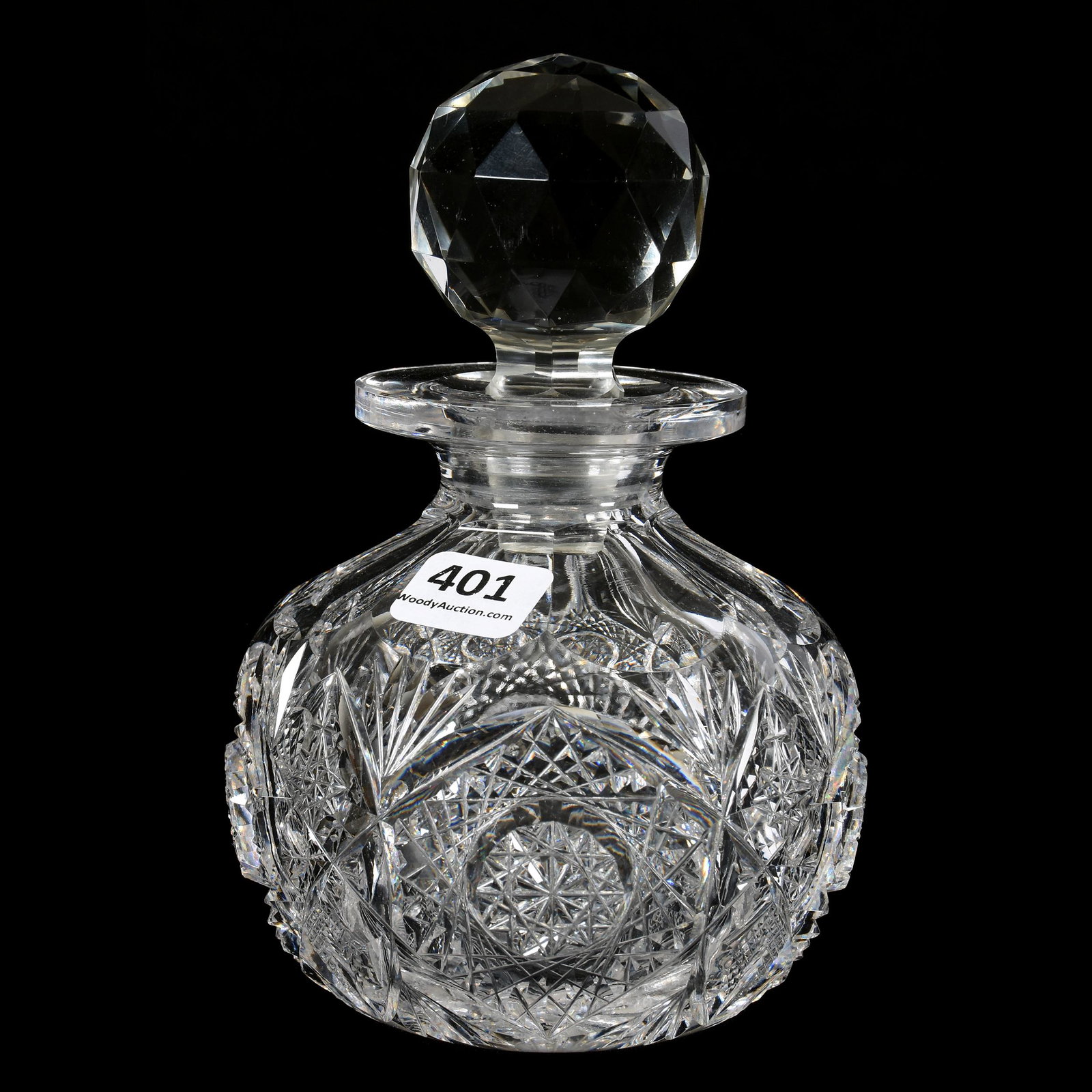 Cologne Bottle, ABCG, Monarch Pattern by J. Hoare: Cologne Bottle, ABCG, Monarch Pattern by J. Hoare, 6", Mike & Mary Ann Callahan, OK