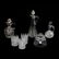 (7) Clear Glass Items