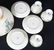 Thirteen Piece Hand Painted Punch & Dessert Set - 4