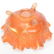 Carnival Glass Fruit Bowl, Marigold Orange Tree - 3