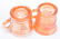 (2) Carnival Glass Mugs, Marigold - 3