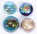 (4) Paperweights, Marked/Signed - 2