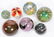 (7) Paperweights, Assorted Art Glass - 2