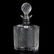Decanter Signed Lalique France, Femmes Pattern