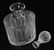 Decanter Signed Lalique France, Femmes Pattern - 2