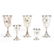 (5) Sterling Silver Trophies