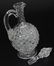 Pedestal Decanter, American Brilliant Cut Glass - 2