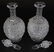 Pair Decanters, American Brilliant Cut Glass - 3