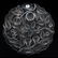 Round Tray, ABCG, Signed Tuthill Intaglio Four Fruit