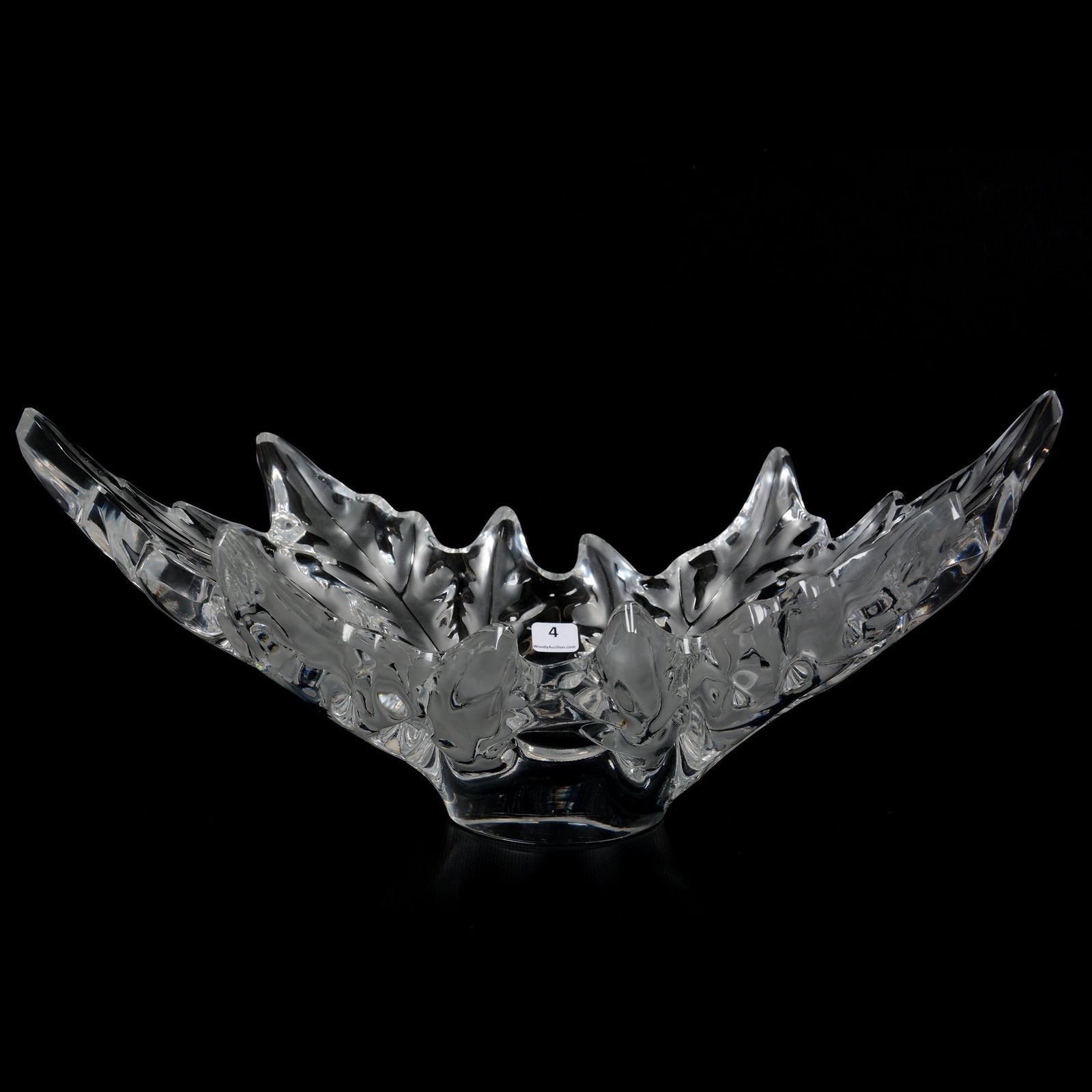 Bowl Signed Lalique France, Champs Elysees (1 of 3)