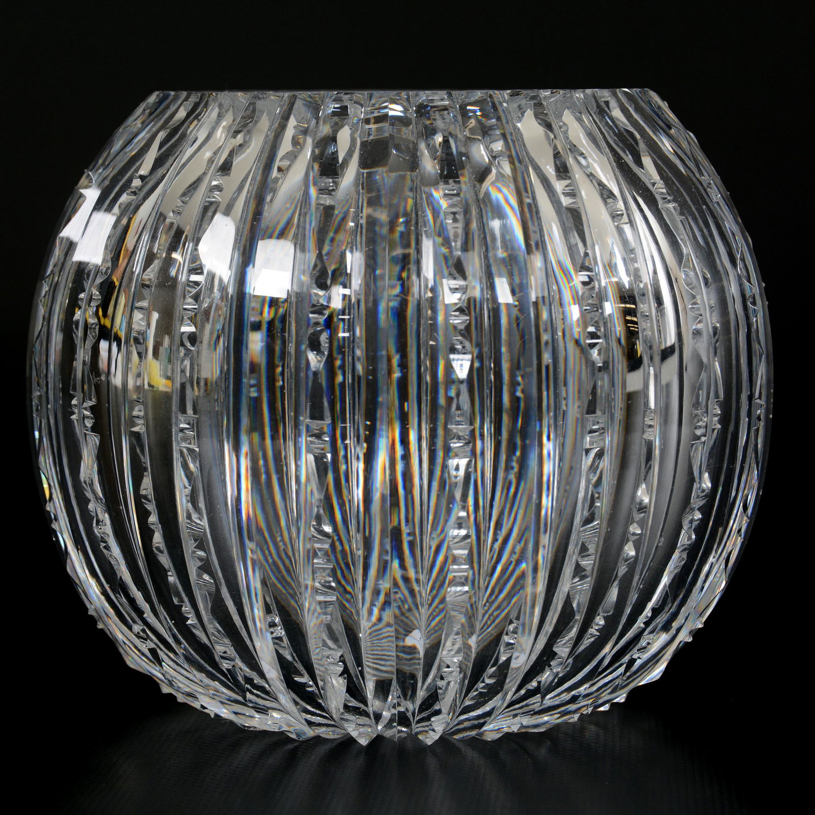 Rose Bowl, American Brilliant Cut Glass (1 of 3)
