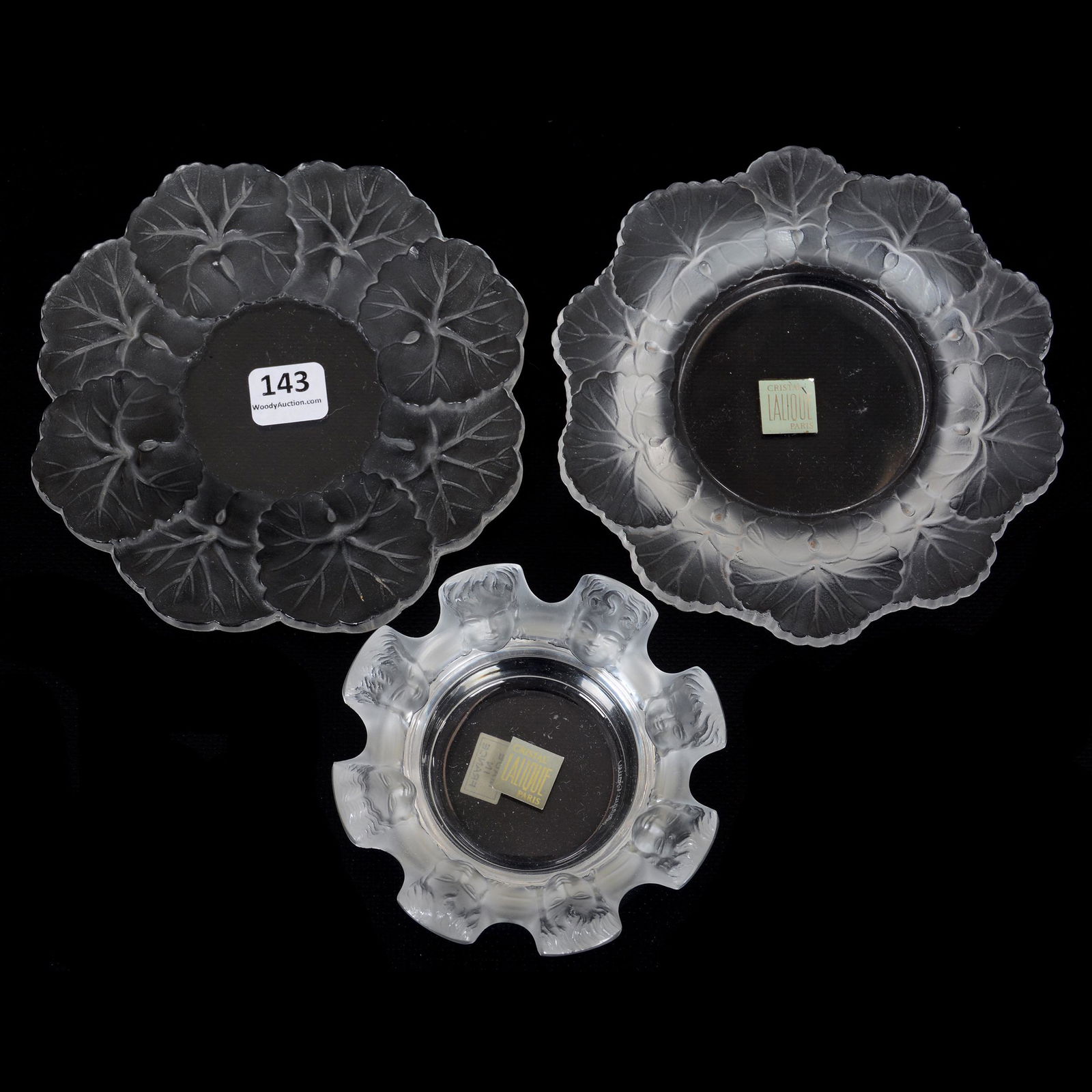 (3) Items Signed Lalique France (1 of 2)