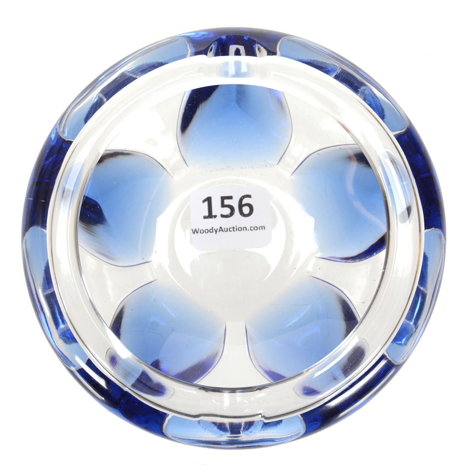 Ash Tray Signed Lalique France, Cap Ferrat (1 of 4)