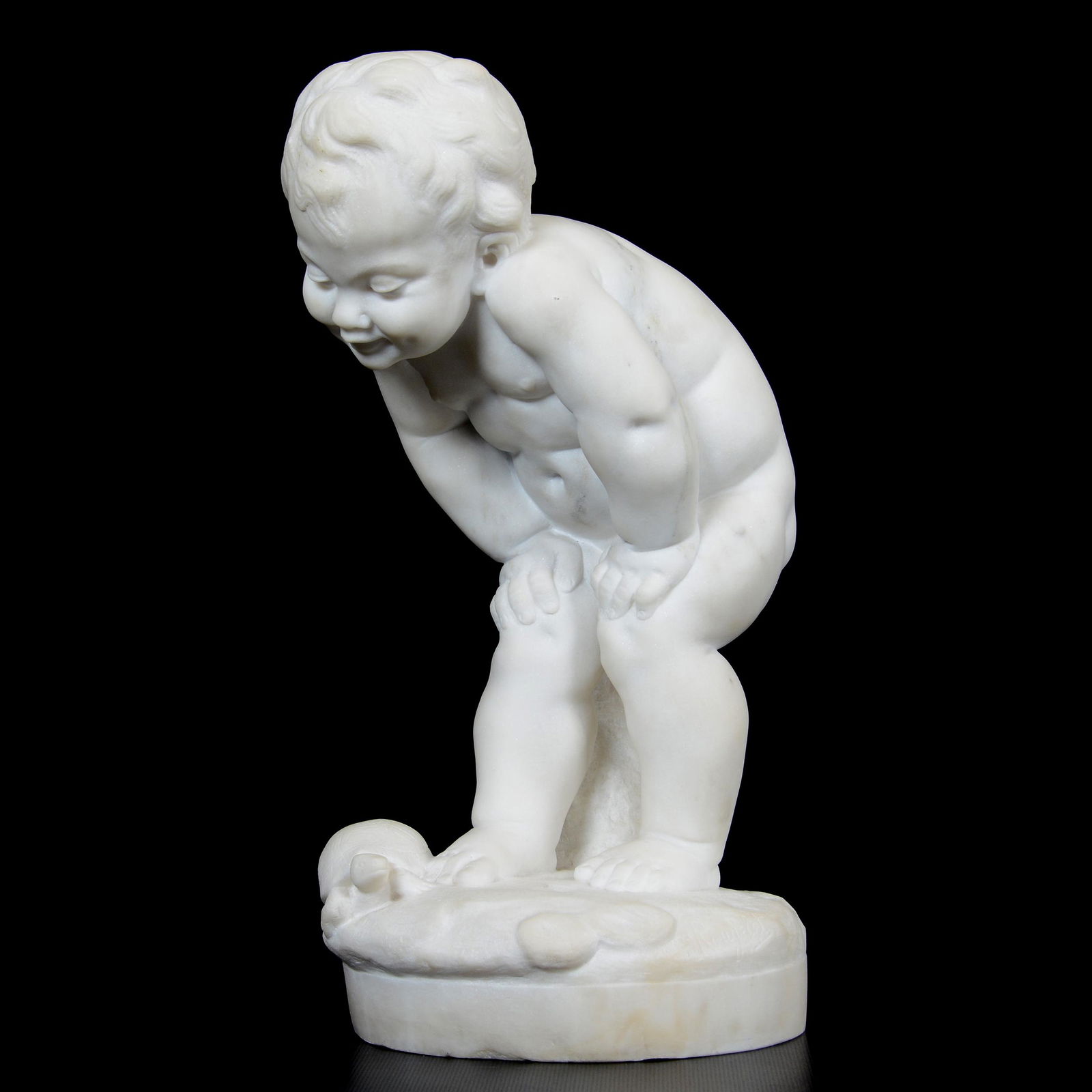 Carved Marble Statue (1 of 7)