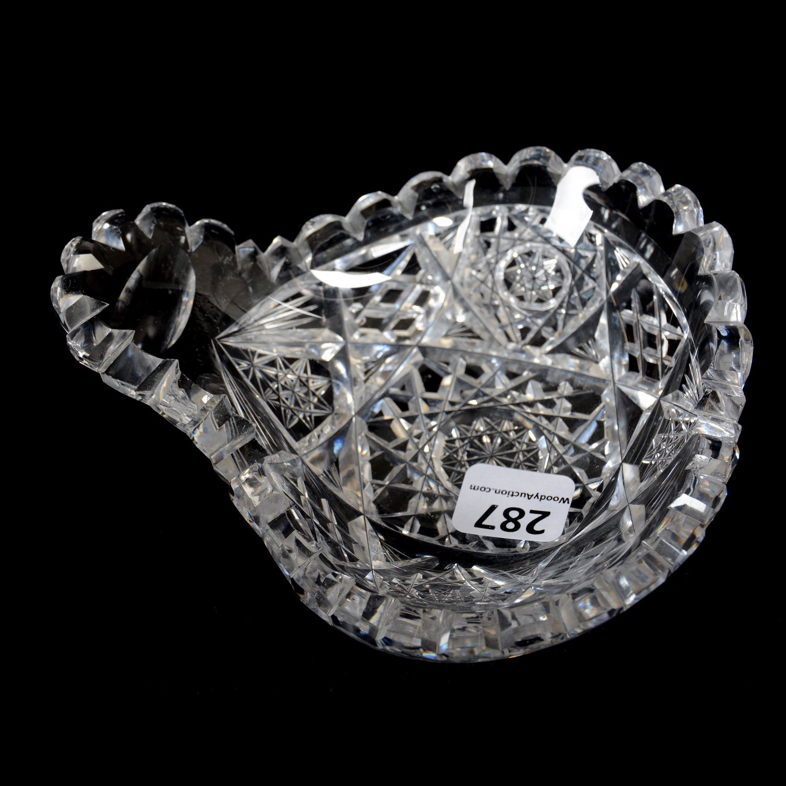 Spoon Rest, American Brilliant Cut Glass (1 of 2)