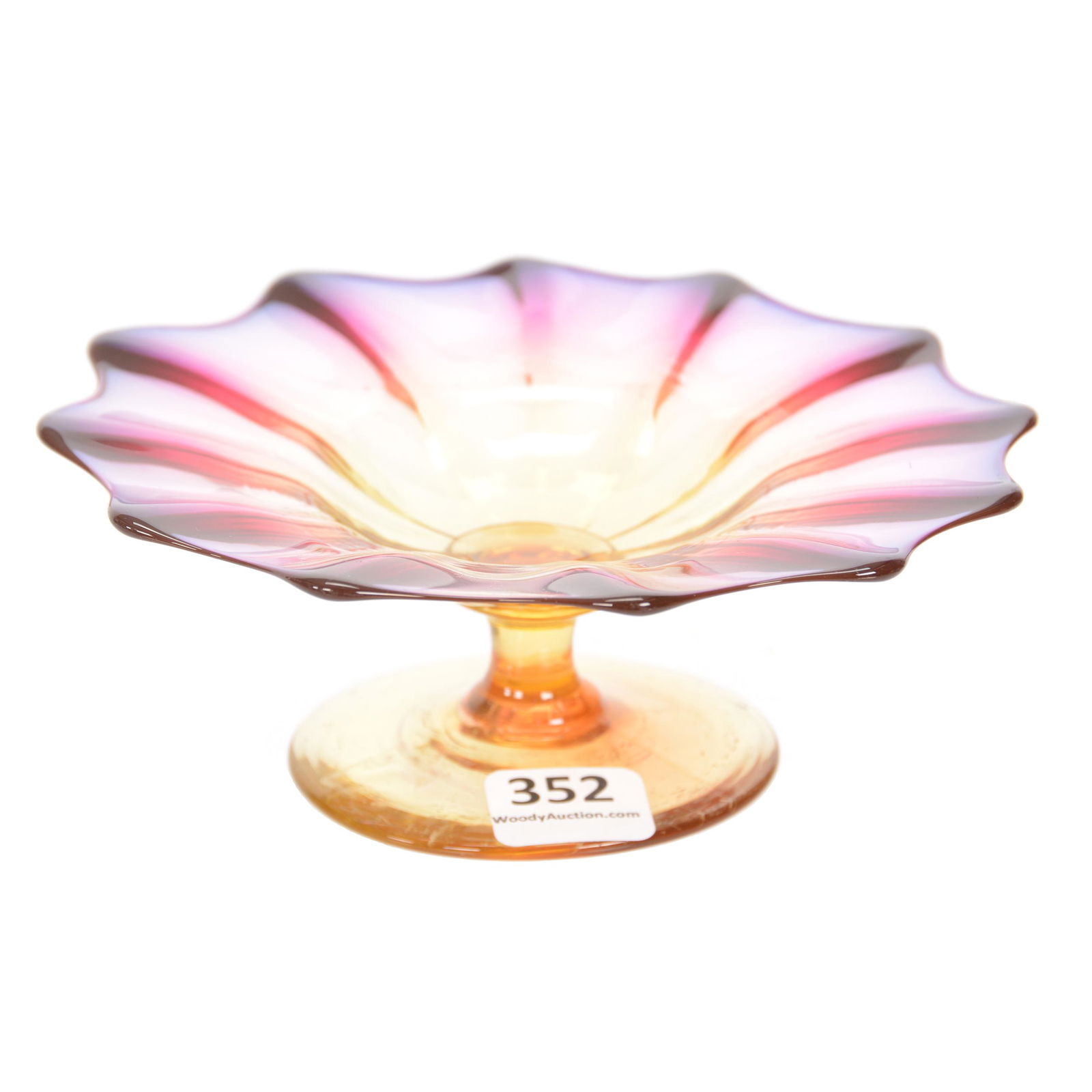 Compote, Alexandrite Art Glass (1 of 3)