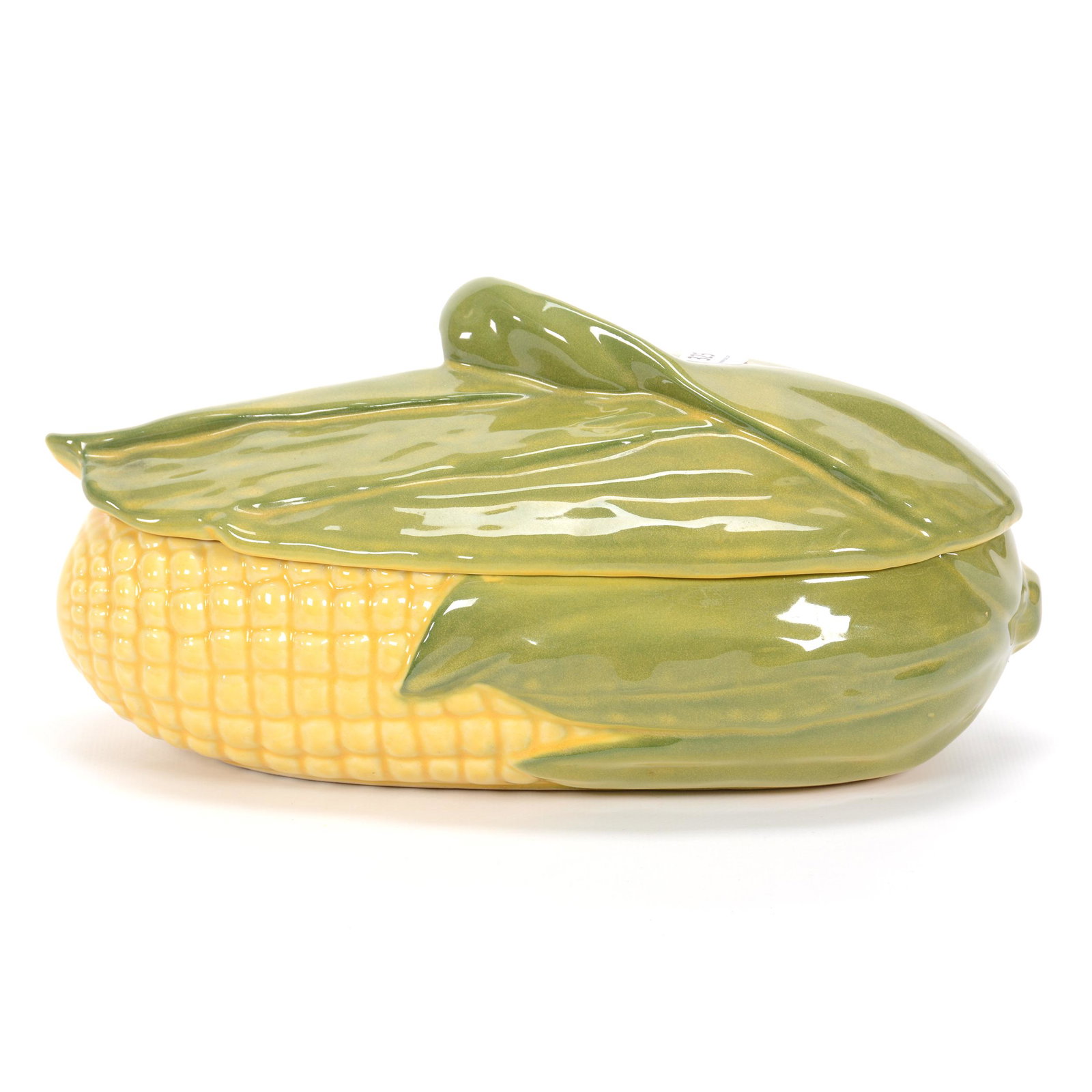Covered Casserole, Shawnee Pottery Corn King: Covered Casserole, Shawnee Pottery Corn King, 5.5" x 10.5, #74, Private Estate Collection, TX