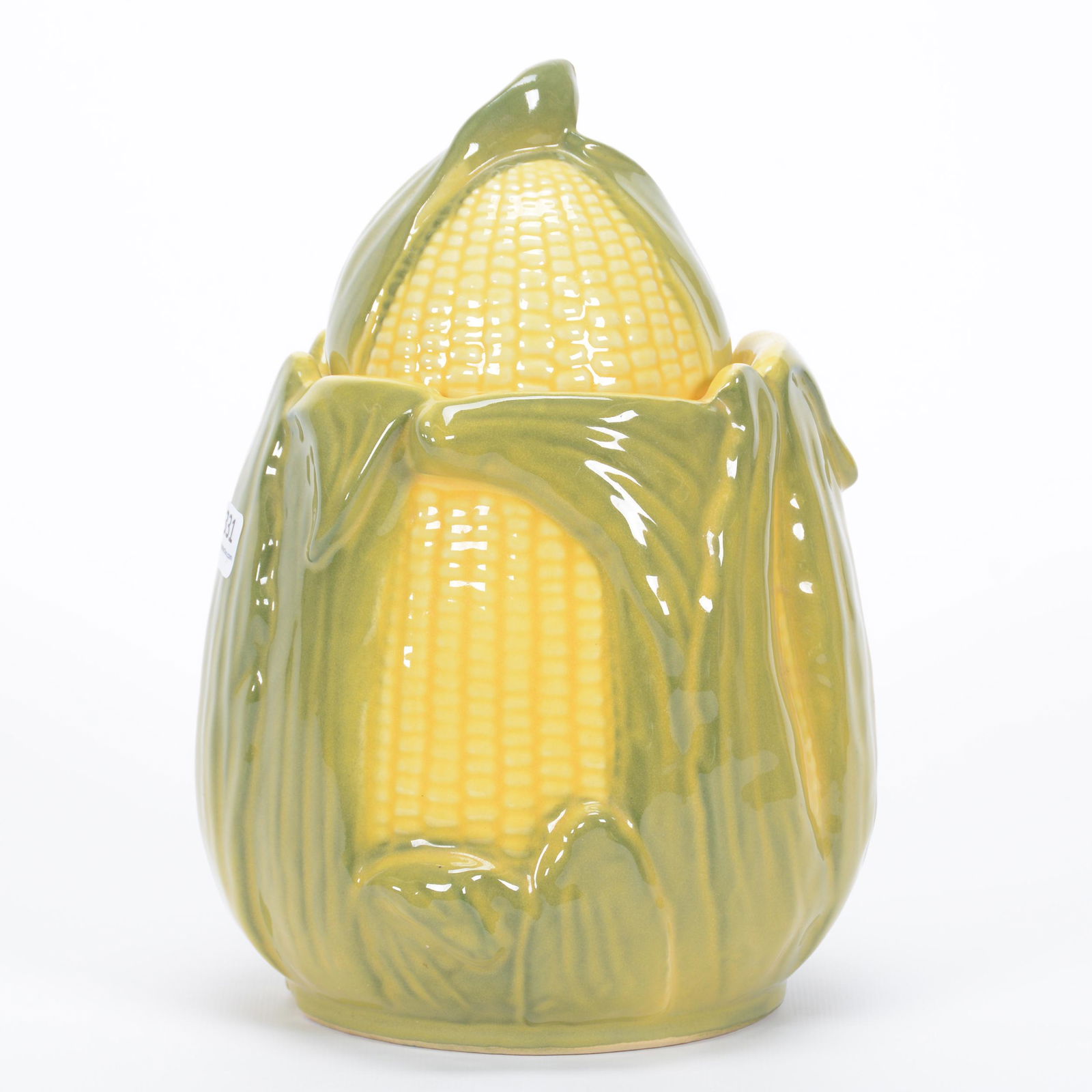 Cookie Jar, Shawnee Pottery Corn King: Cookie Jar, Shawnee Pottery Corn King, 10", #66, Private Estate Collection, TX