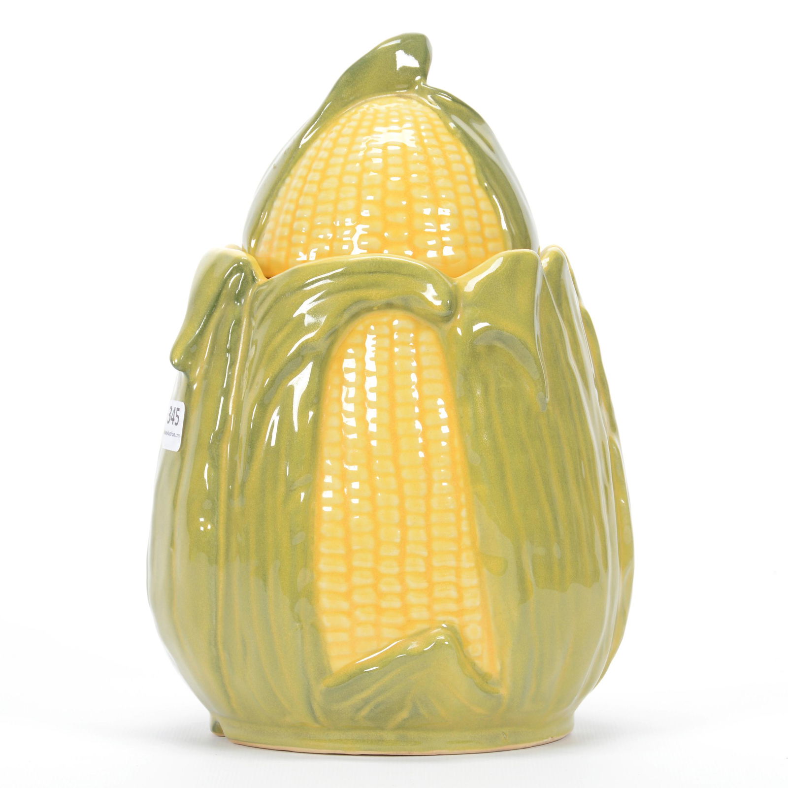 Cookie Jar, Shawnee Pottery Corn King: Cookie Jar, Shawnee Pottery Corn King, 10", #66, Private Estate Collection, TX