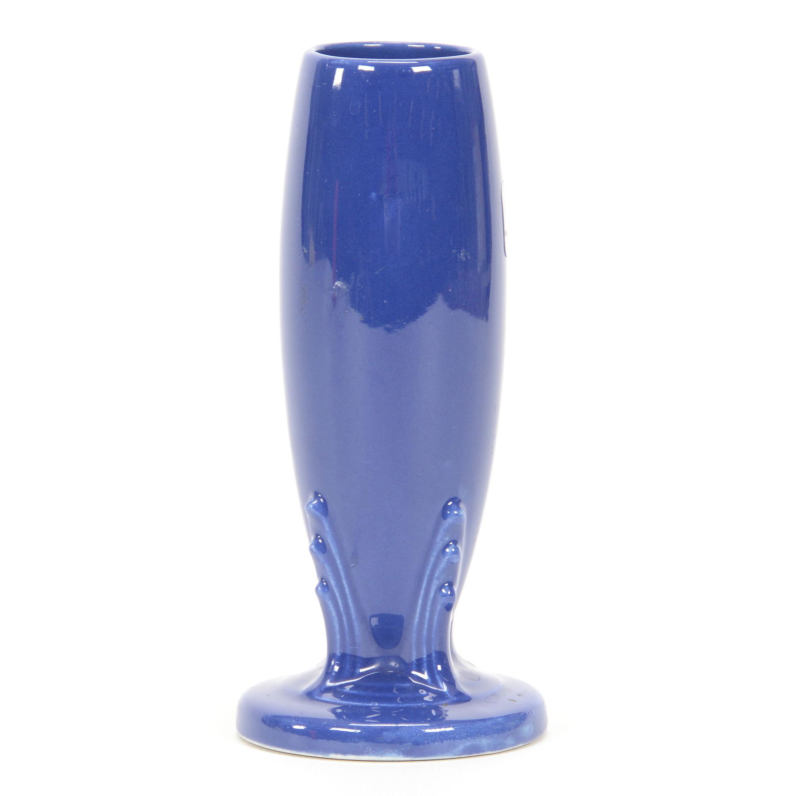 Vintage Fiestaware Vase, Cobalt Blue: Vintage Fiestaware Vase, Cobalt Blue, 6.375", Private Collection, KS